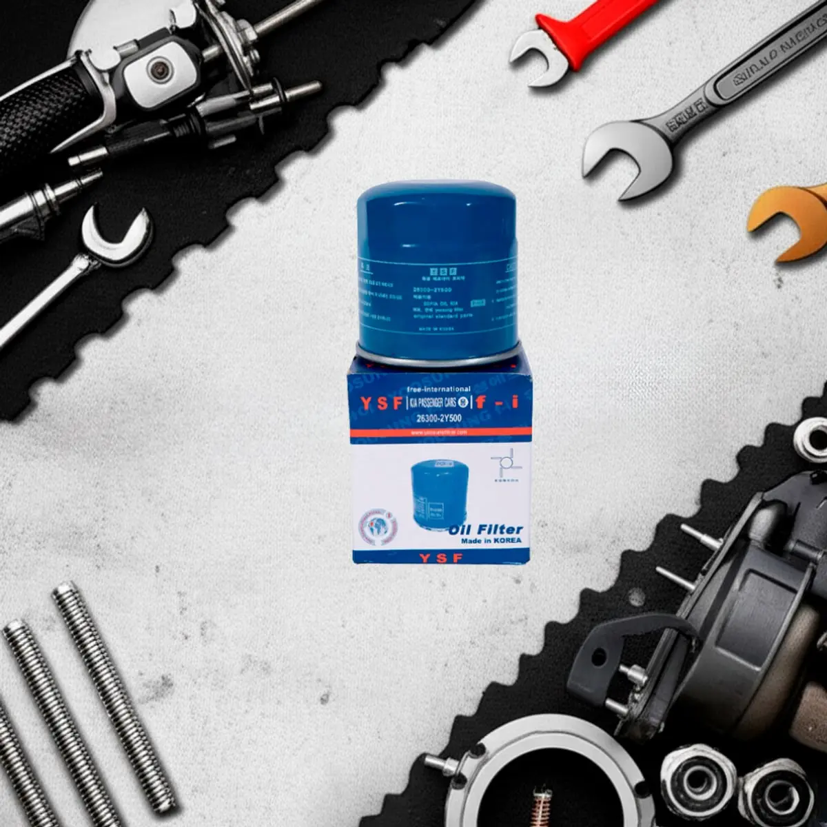 Filtro de aceite 26300-2Y500 YSF - Thumbnail 3