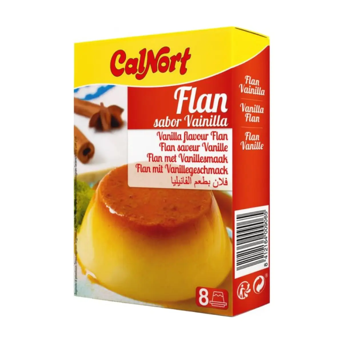 Flan de Vainilla (2u x65g) CALNORT