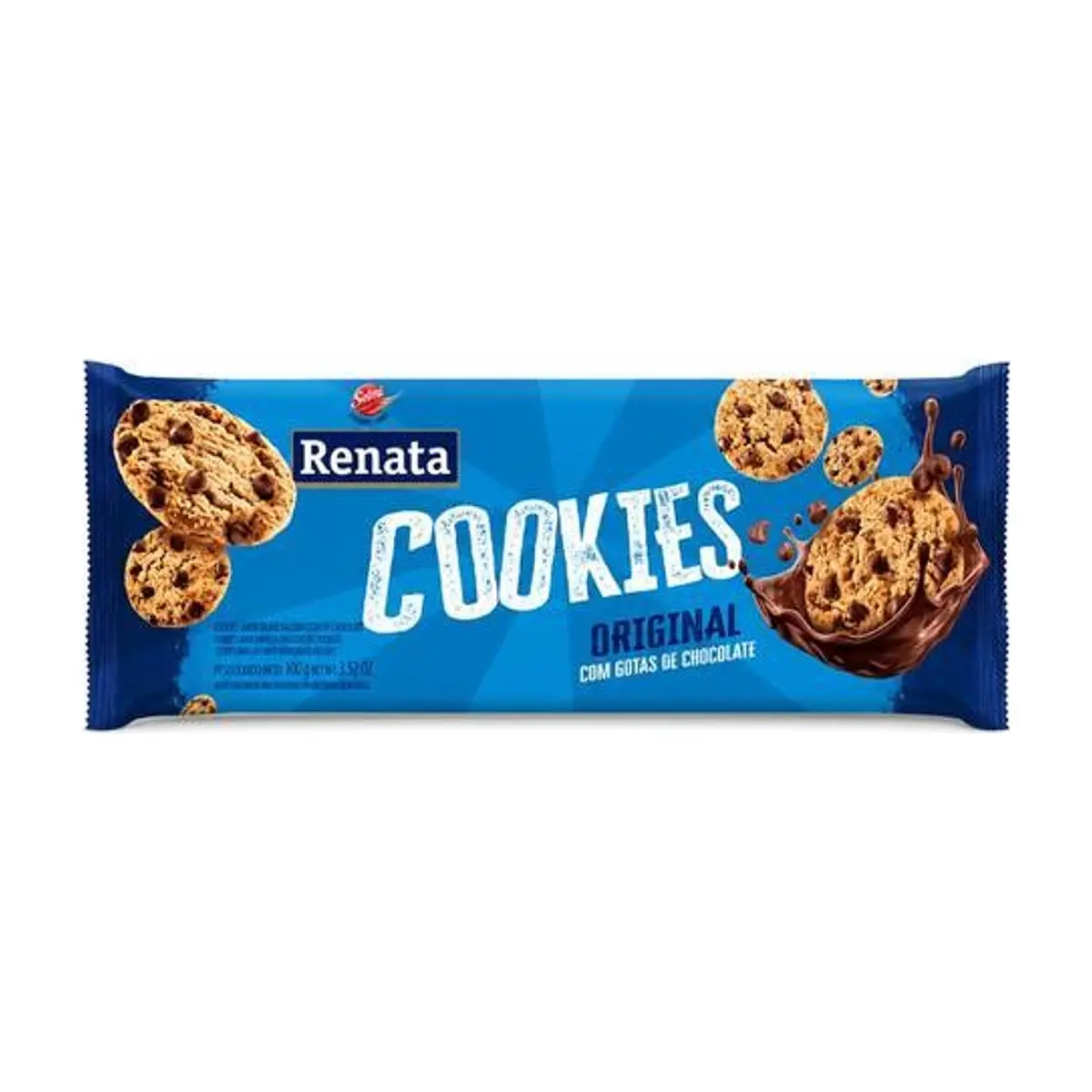 Galletas de Vainilla con Choco Chips (100g) RENATA - Imagen 1