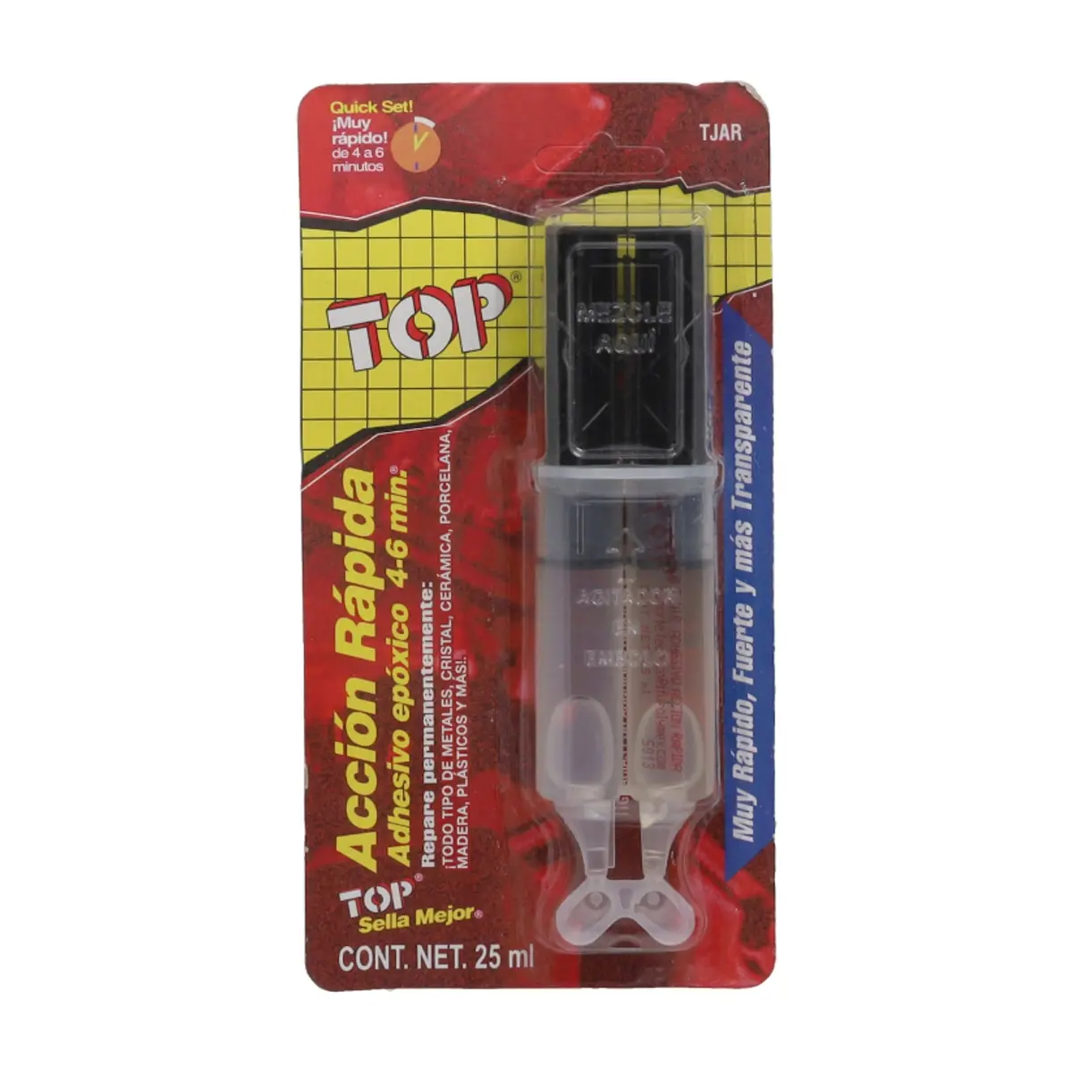 Pegamento adhesivo epóxido transparente Top (25 ml) - Thumbnail 3
