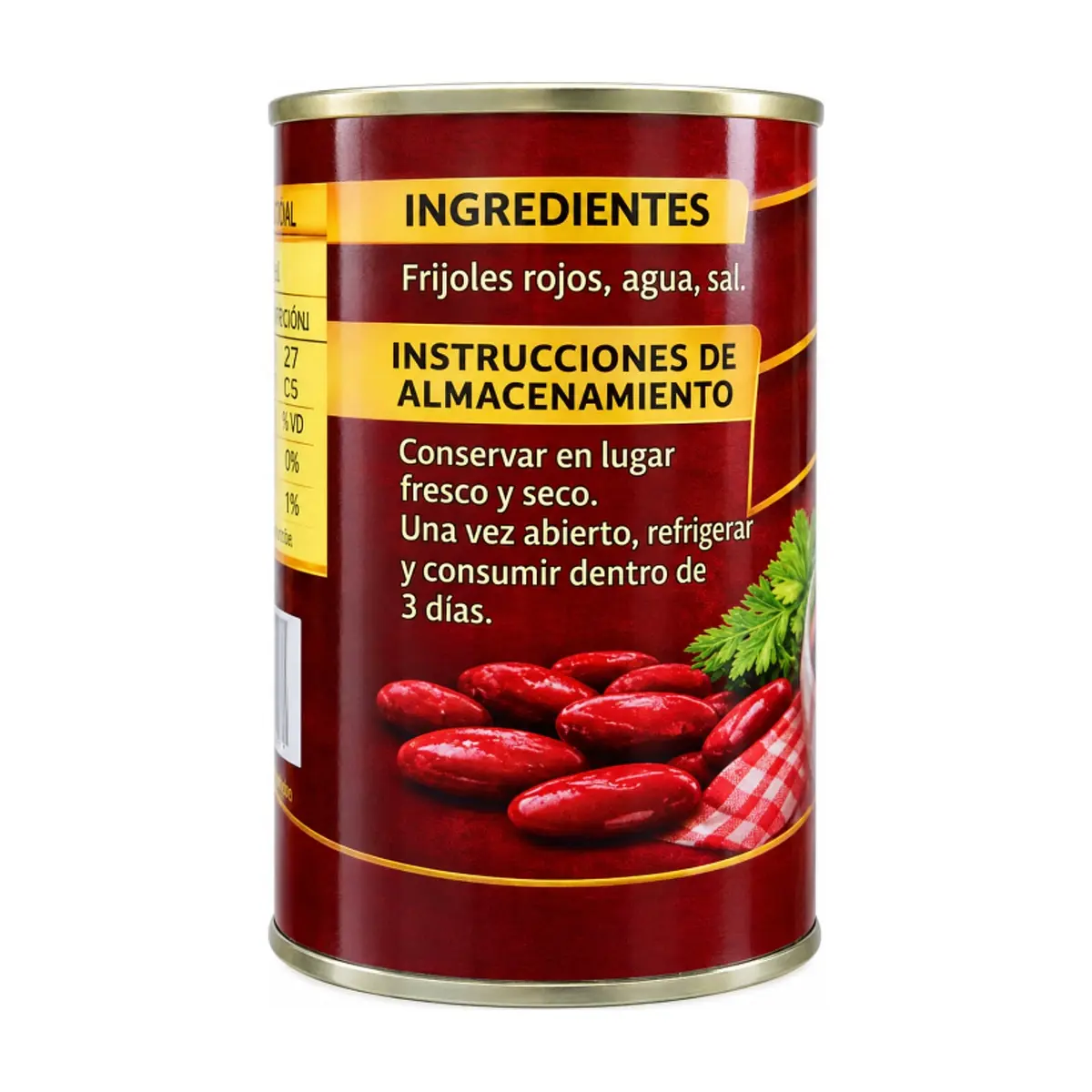 Frijoles rojos enlatados Sabor Latino (400 g / 14.1 oz) - Miniatura 3