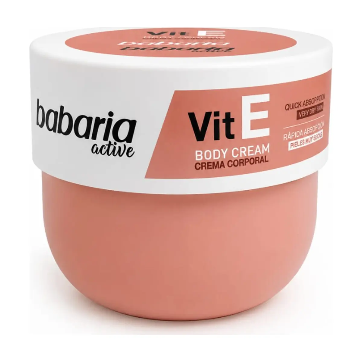 Crema corporal hidratante con vitamina E Babaria (400 ml)