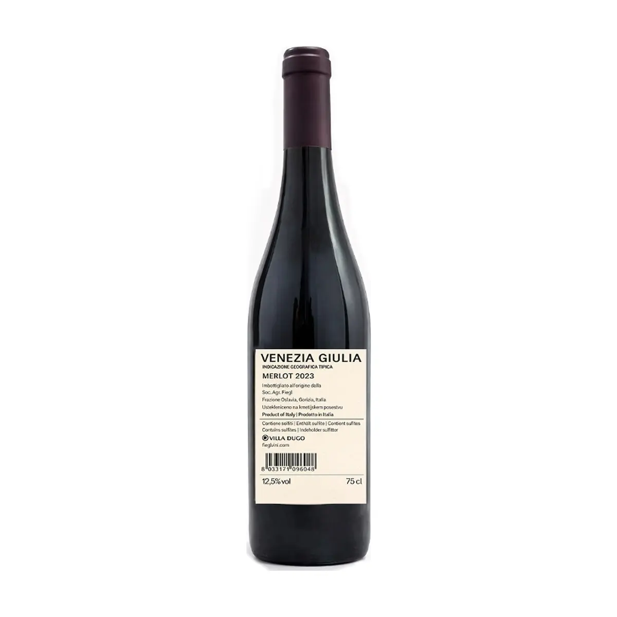 Vino tinto Merlot Villa Dugo (750 ml) - Thumbnail 2