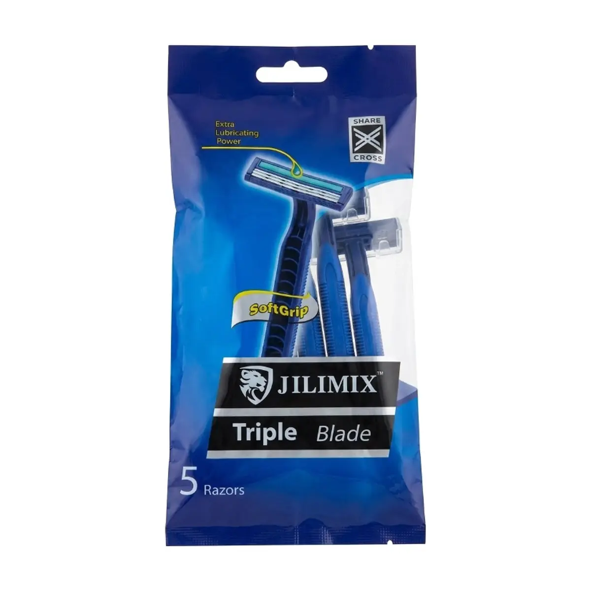 Máquinas de afeitar desechables con banda lubricante Jilimix