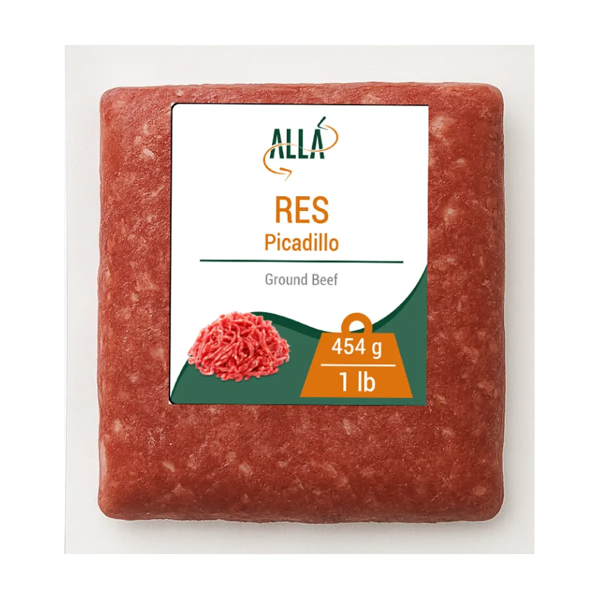 Picadillo de res 20% grasa ALLÁ (454 g / 1 lb) - Miniatura 3