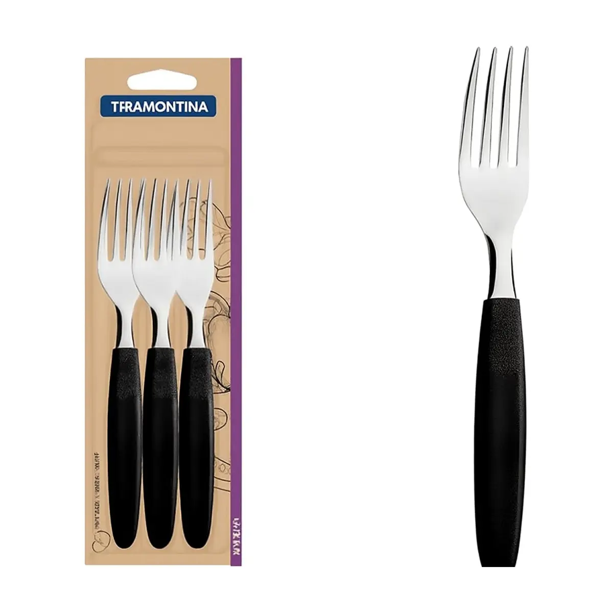 Juego de Tenedores de Mesa Ipanema (3u) TRAMONTINA