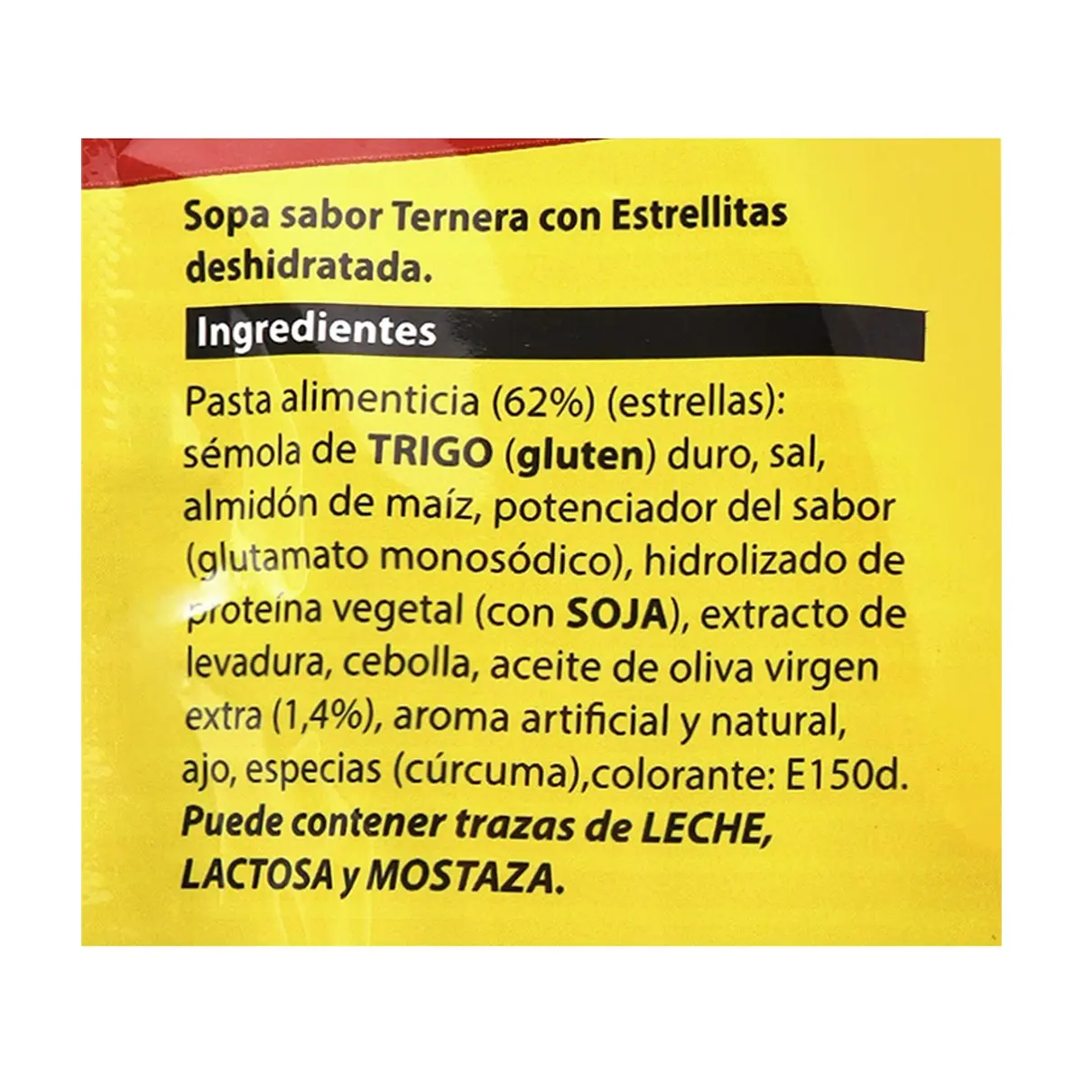 Sopa sabor ternera con estrellitas Aldaketa (66 g / 2.33 oz) - Thumbnail 3