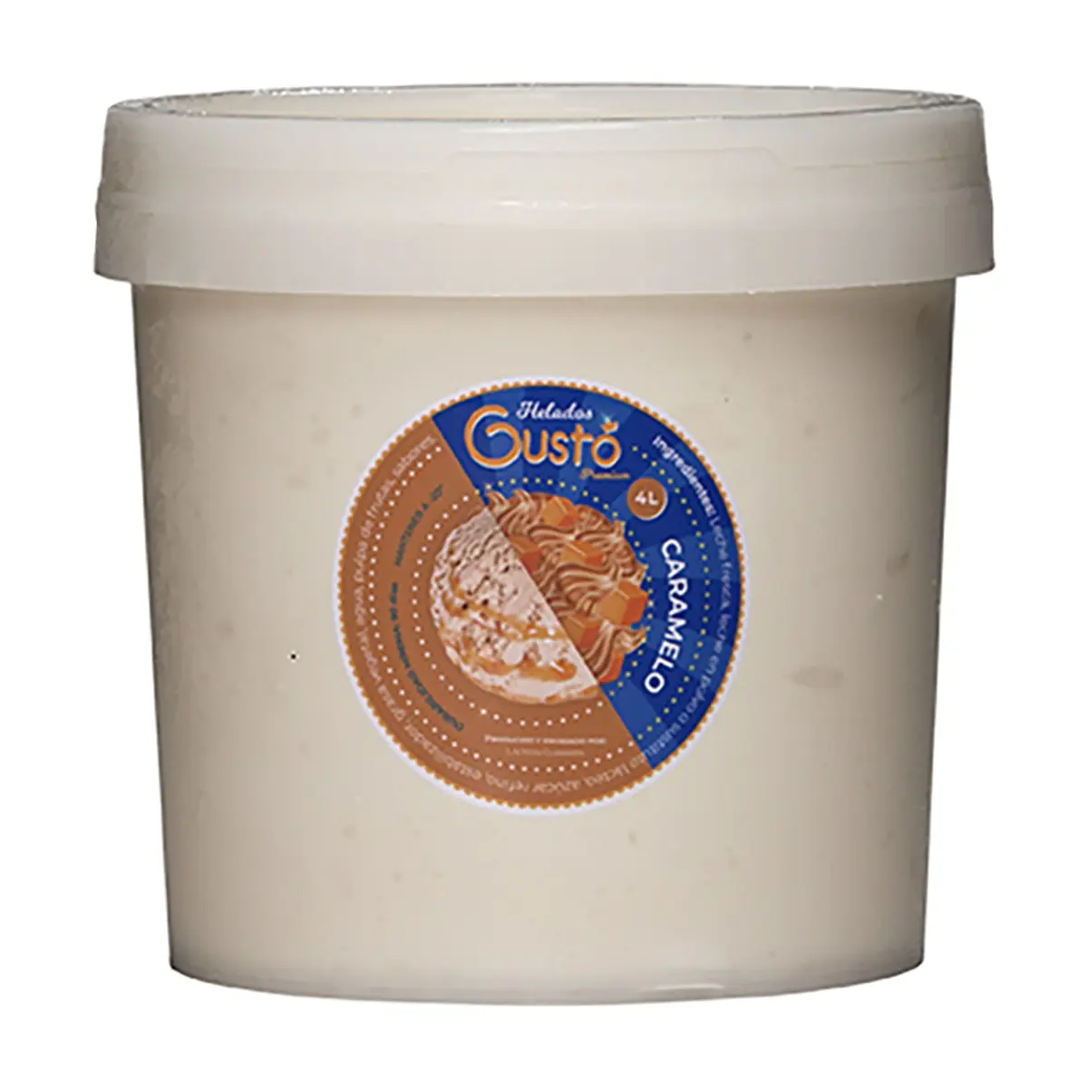 Helado Premium de caramelo Gustó (4 L) - Thumbnail 3