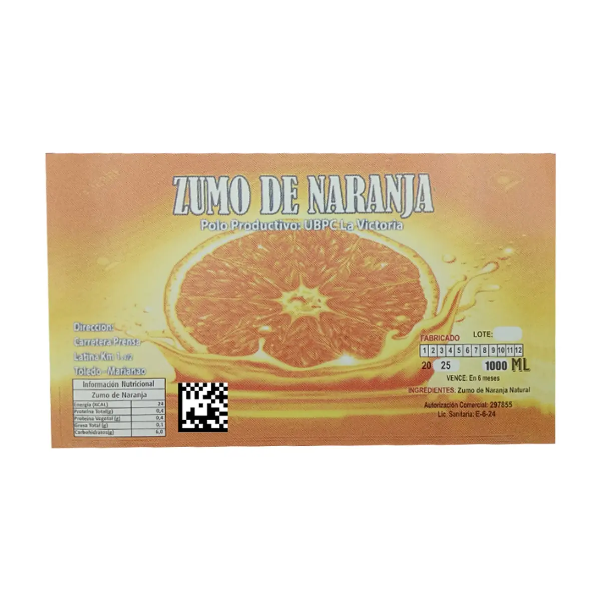 Zumo de naranja La victoria (1 L) - Thumbnail 8