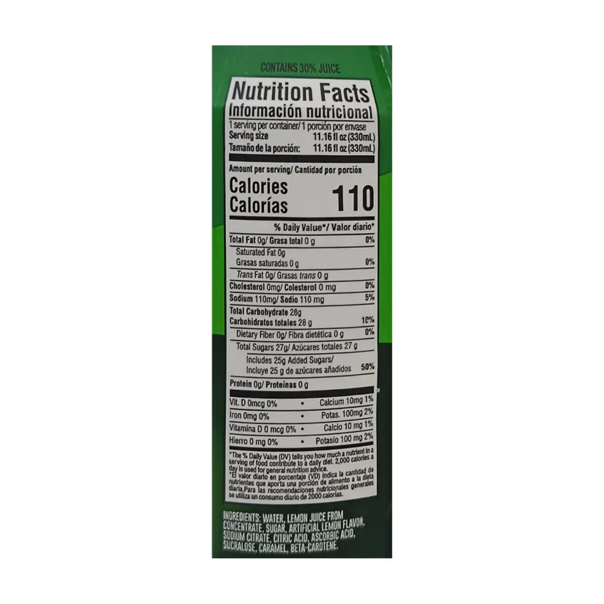Jugo de limonada Fresko (330 ml / 11.16 oz) - Thumbnail 3