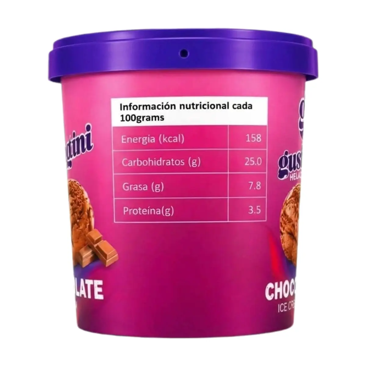 Helado de chocolate Gustatini (3 L) - Thumbnail 3