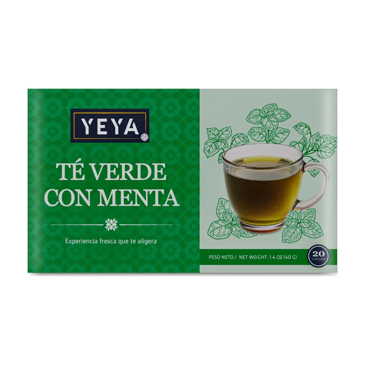 Té verde con menta YEYA (40 g / 1.4 oz) - Thumbnail 2