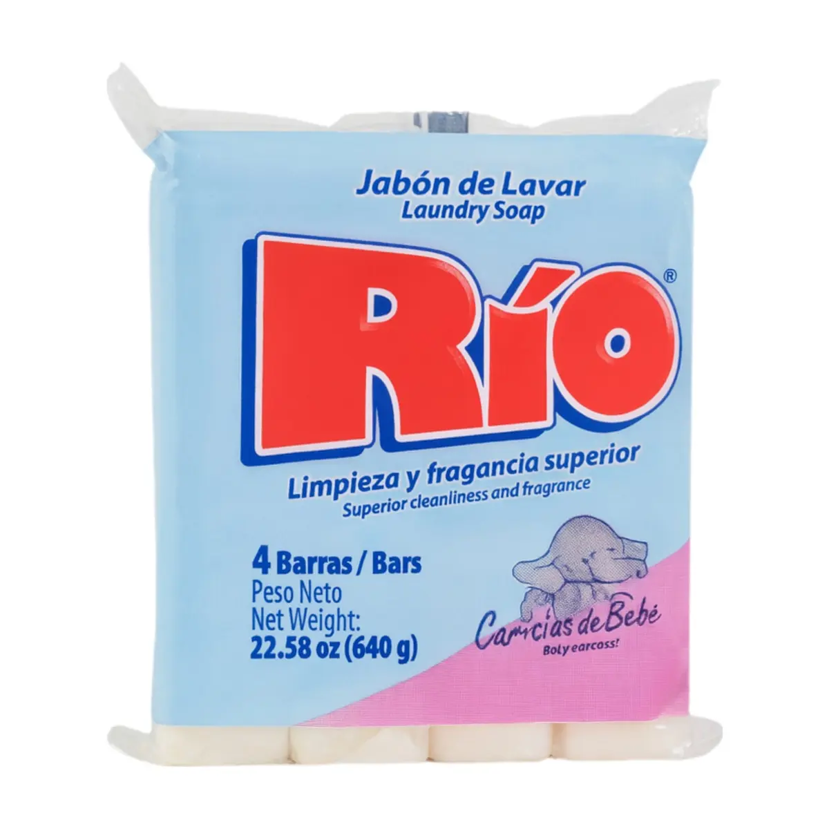 Jabón para lavar ropa de bebé Río (640 g / 22.58 oz)