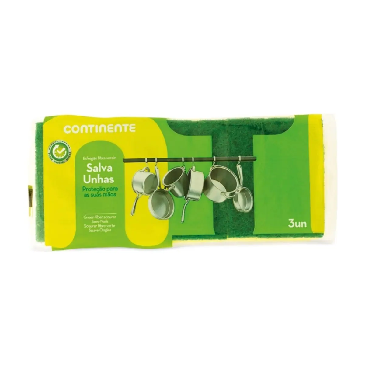 Esponja estropajo salva uñas Continente (3 U)
