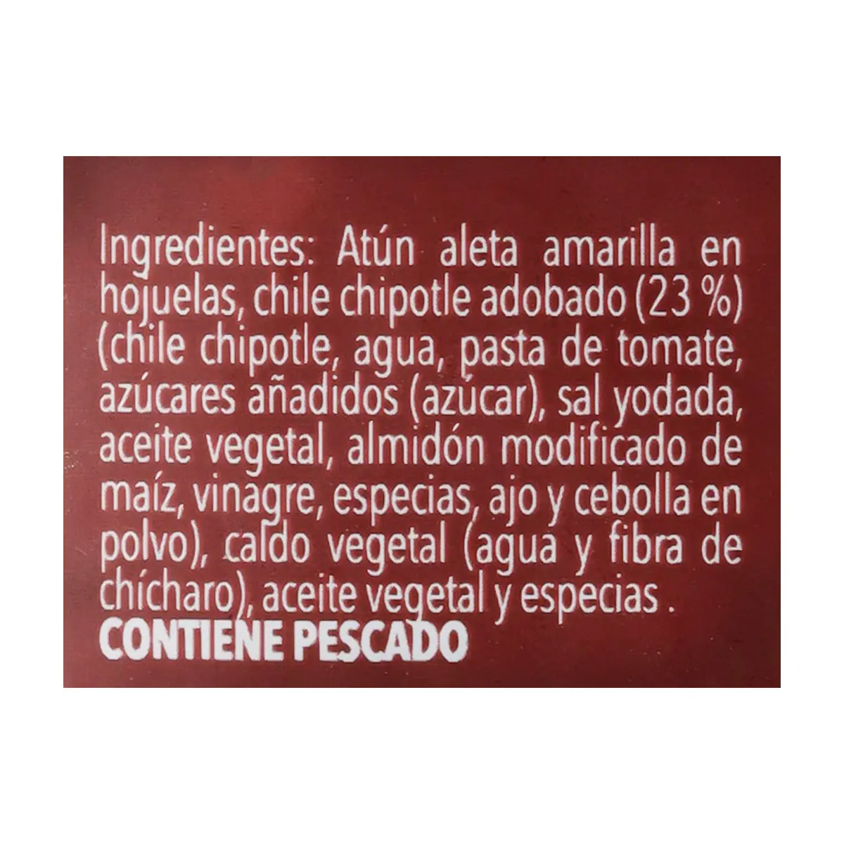 Atún en hojuelas con 23% de chile chipotle Marina Azul (74 g / 2.61 oz) - Thumbnail 2