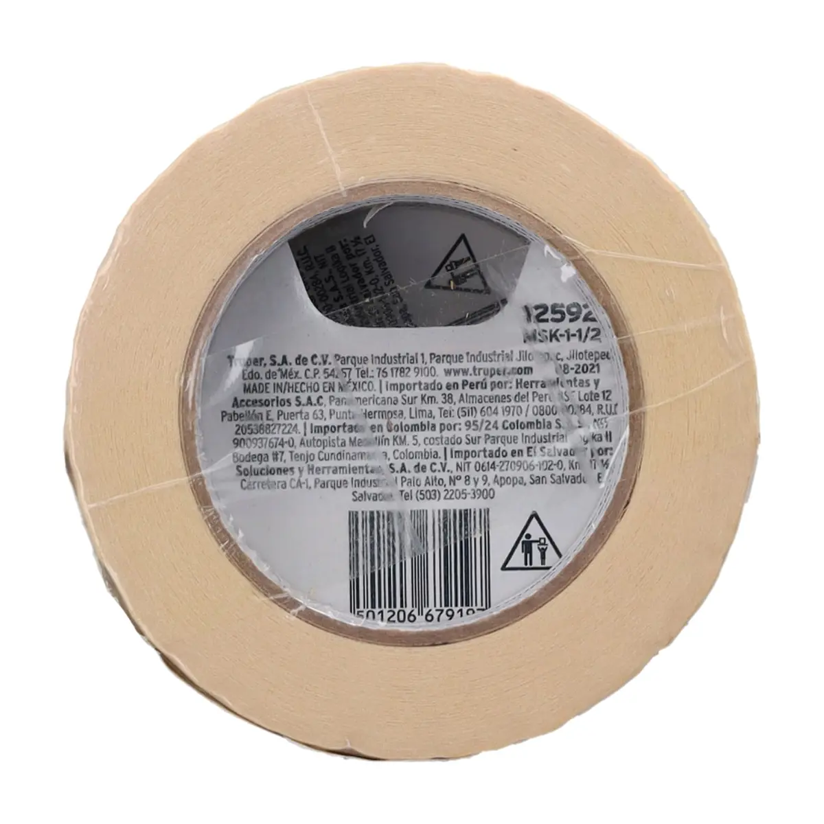 Conjunto de 3 masking tape 36 mm x 50 m Truper - Thumbnail 3