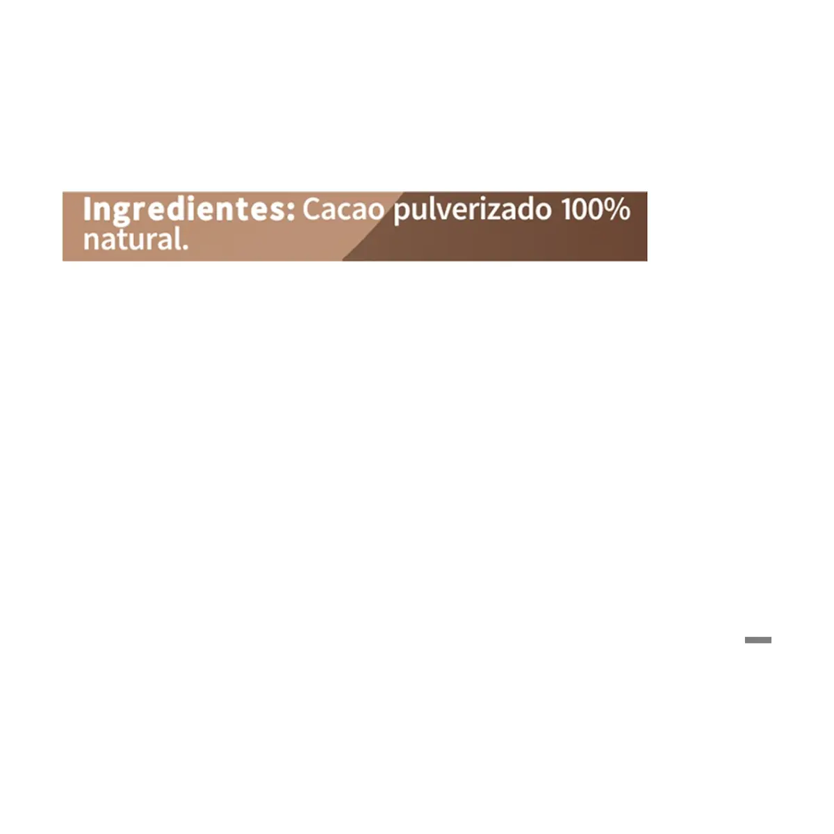 Chocolate natural en polvo LF (454 g / 1 lb) - Thumbnail 2