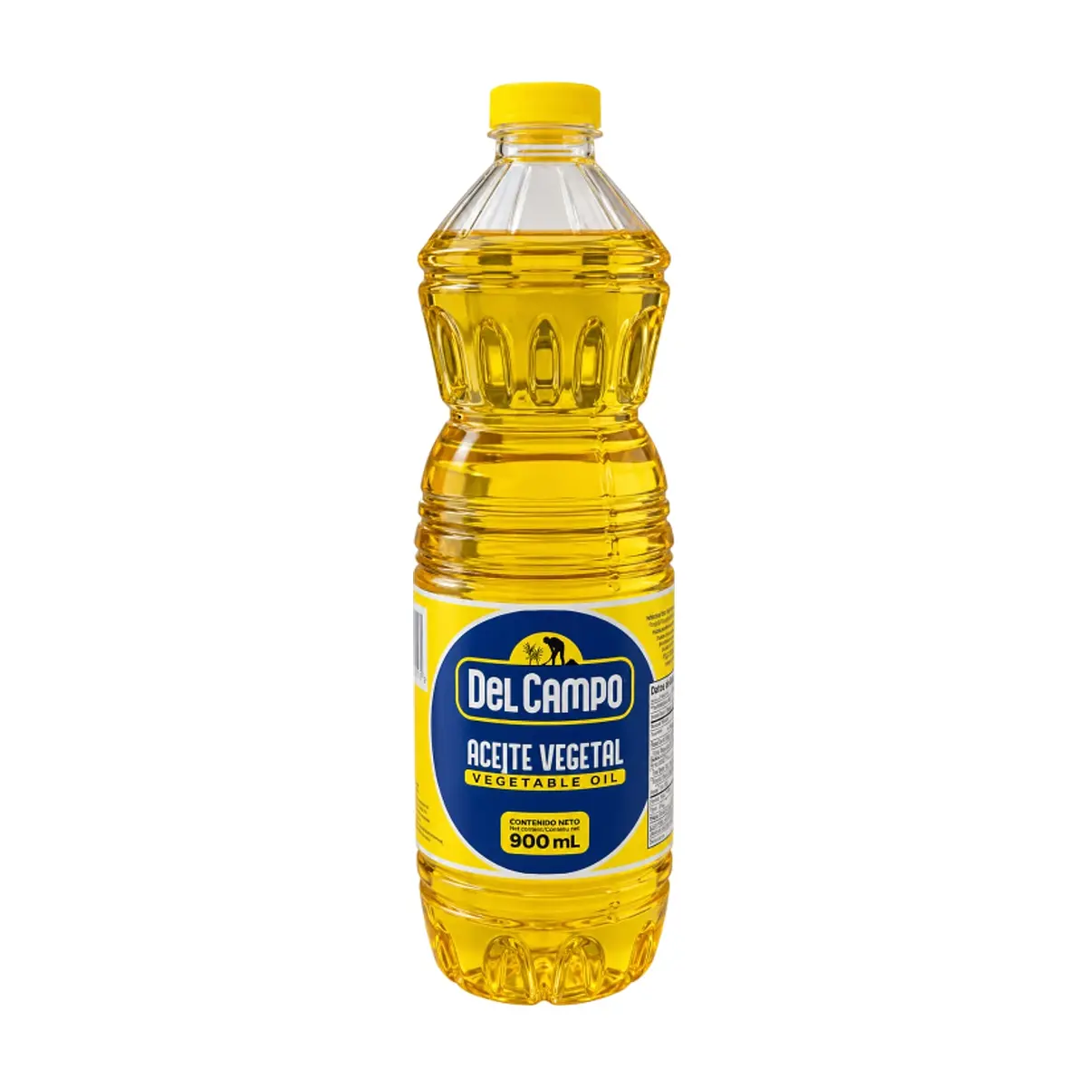 Aceite vegetal de oleína de palma y soya Del Campo (900 ml)