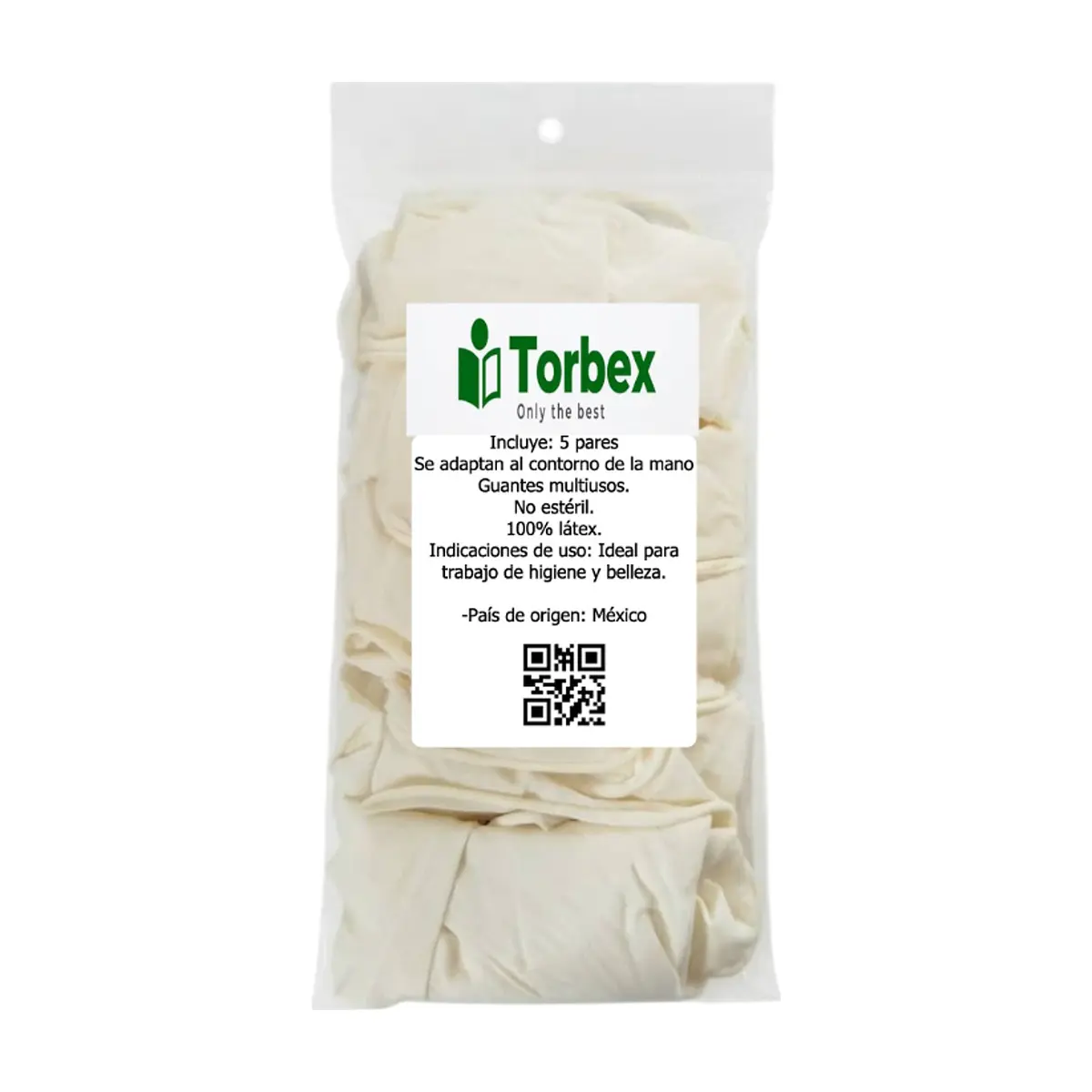 Guantes multiusos de látex Torbex (Talla M) - Miniatura 2