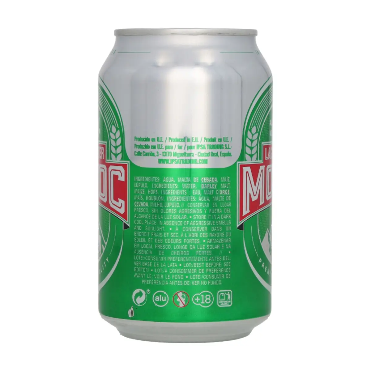 Cerveza lager Moyoc (6 x 330 ml) - Thumbnail 2