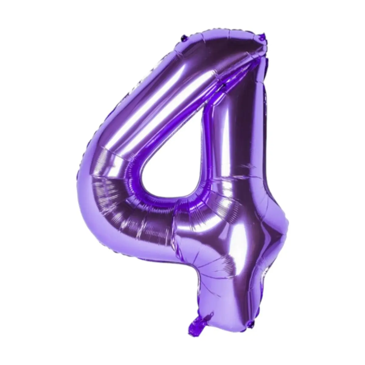 Globo morado número 4 de 32 pulgadas Balloon