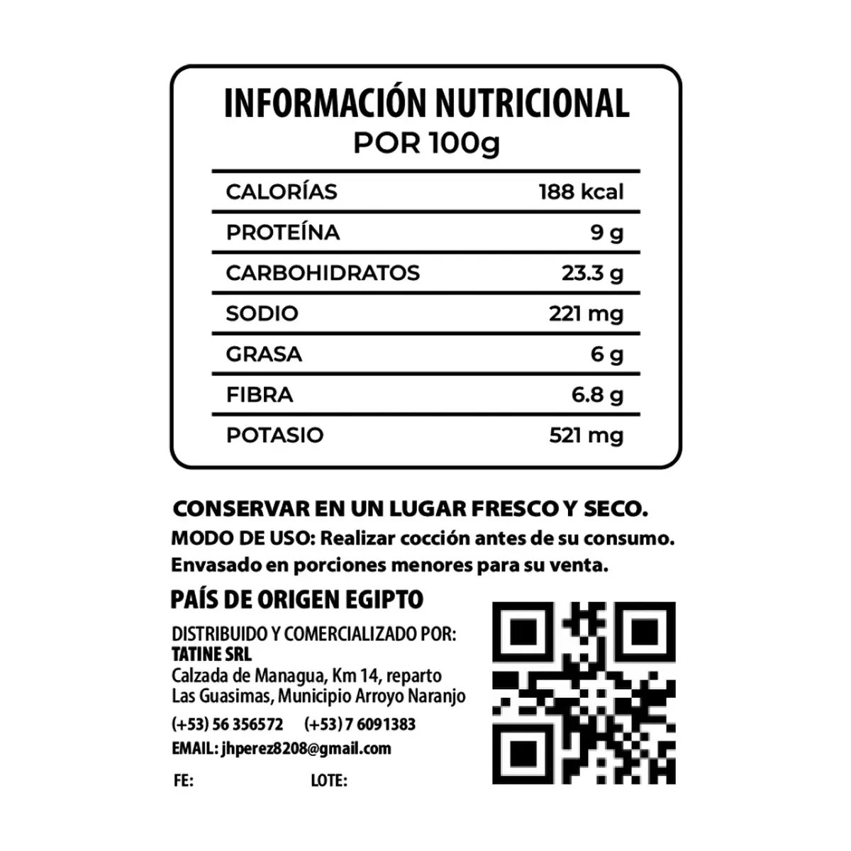 Frijoles blancos Campo Vivo (1.36 kg / 3 lb) - Thumbnail 4