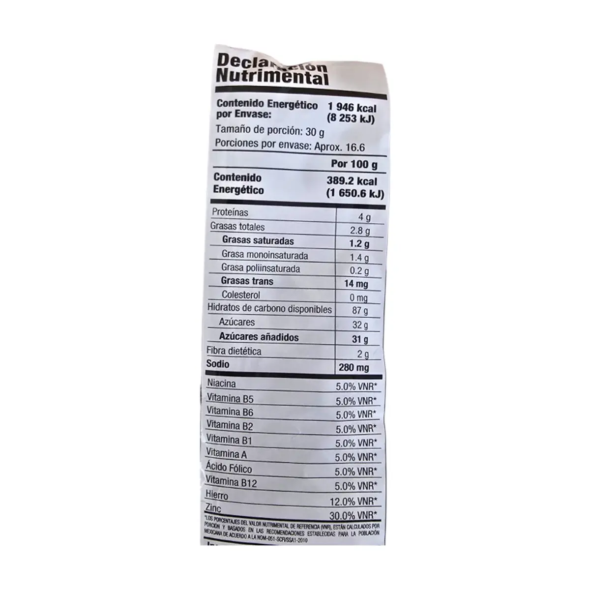 Cereal de arroz inflado con sabor a chocolate La Cosecha Golden Foods (500 g / 1.1 lb) - Thumbnail 4