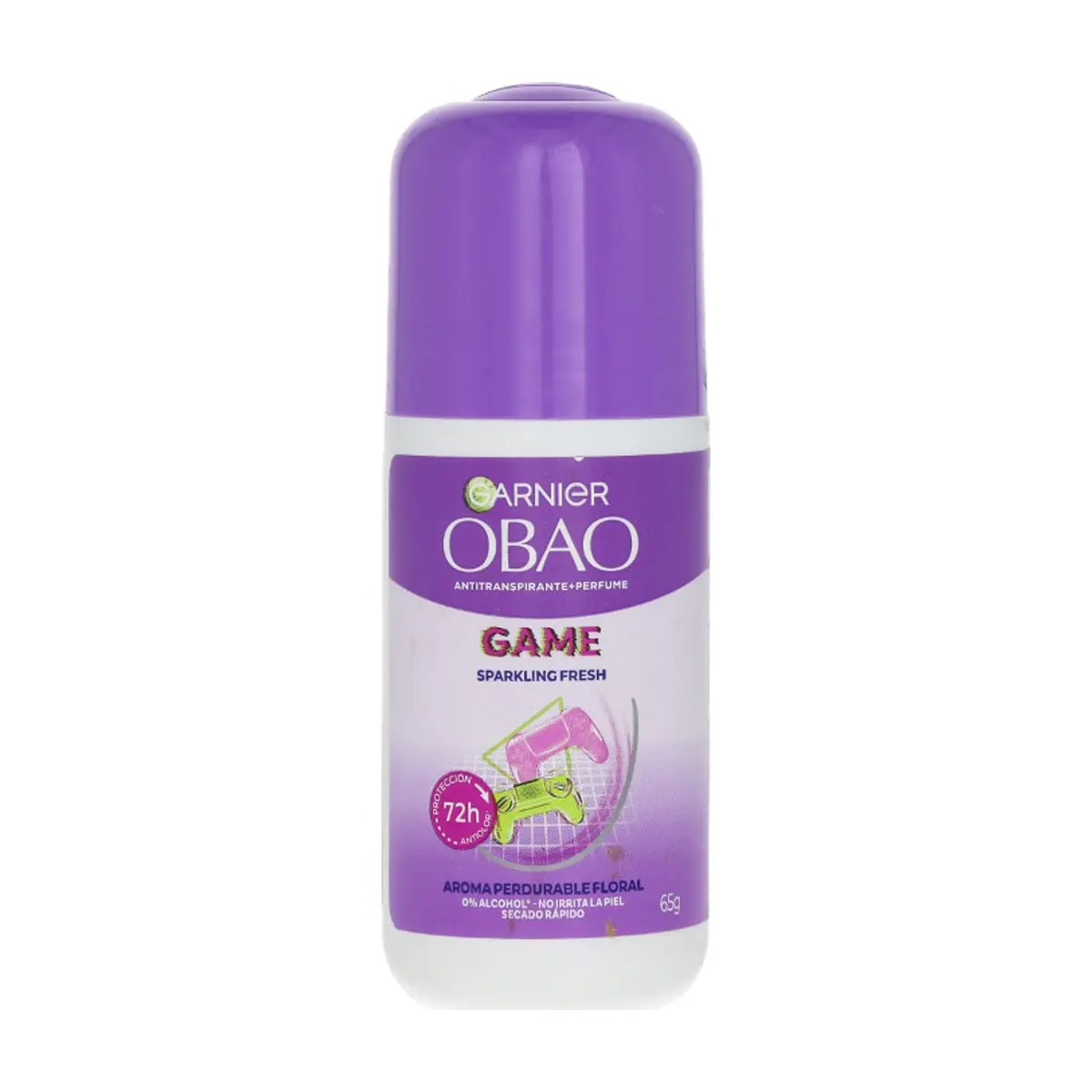 Desodorante antitranspirante con aroma floral Game Sparkling Fresh Obao Garnier (65 g / 2.29 oz)