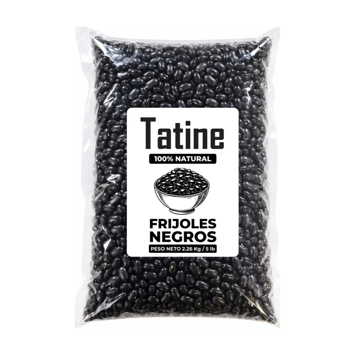 Frijoles negros Tatine (2.26 kg / 5 lb)