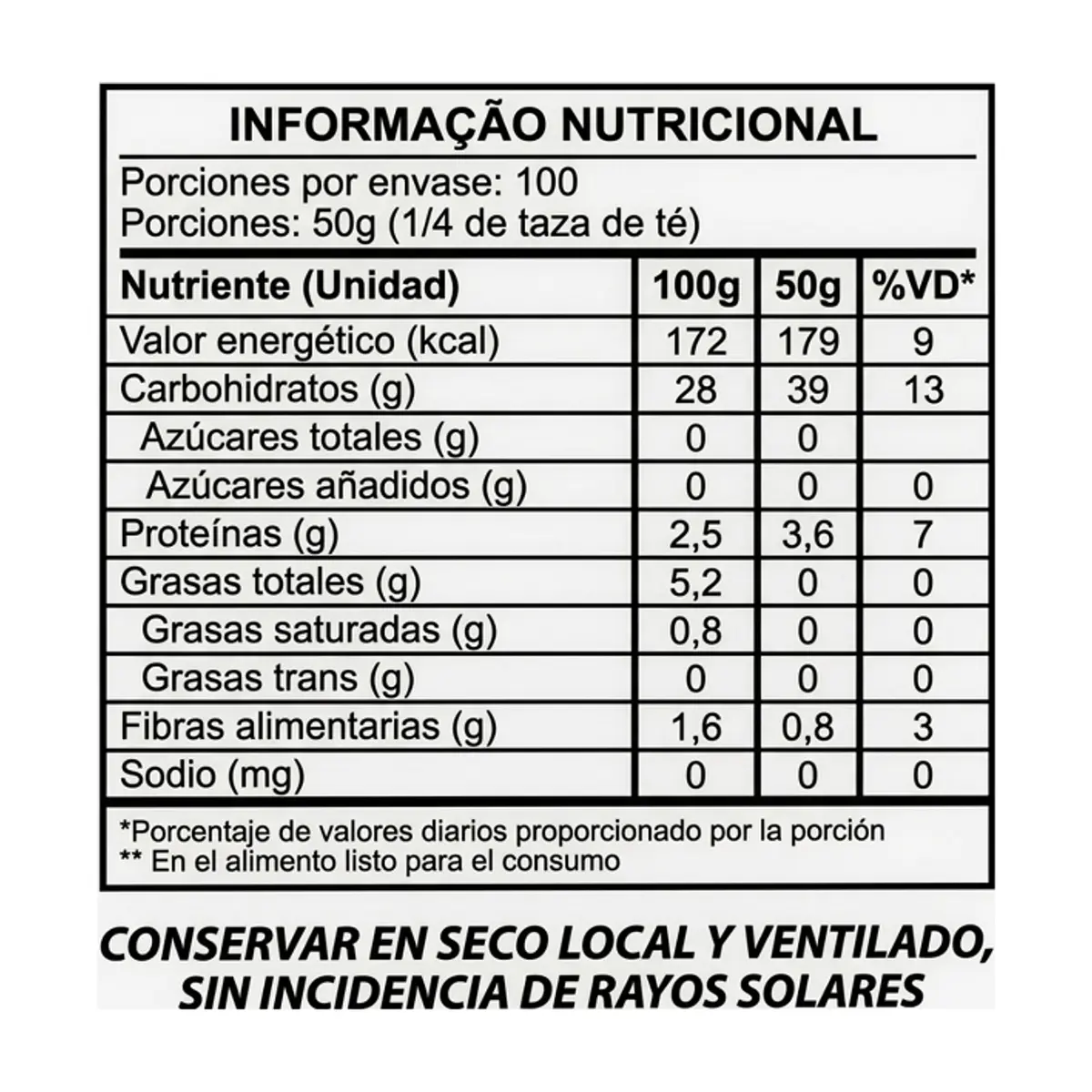 Arroz tipo 1 Sebraz (1 kg / 2.2 lb) - Thumbnail 3
