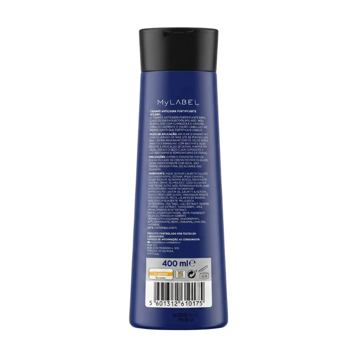Champú anticaspa fortificante para hombres MyLabel (400 mL / 13.52 fl oz) - Thumbnail 2