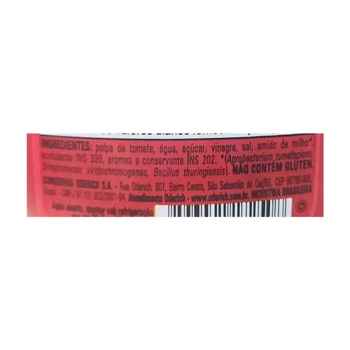 Ketchup Oderich (200 g / 7.05 oz) - Miniatura 3