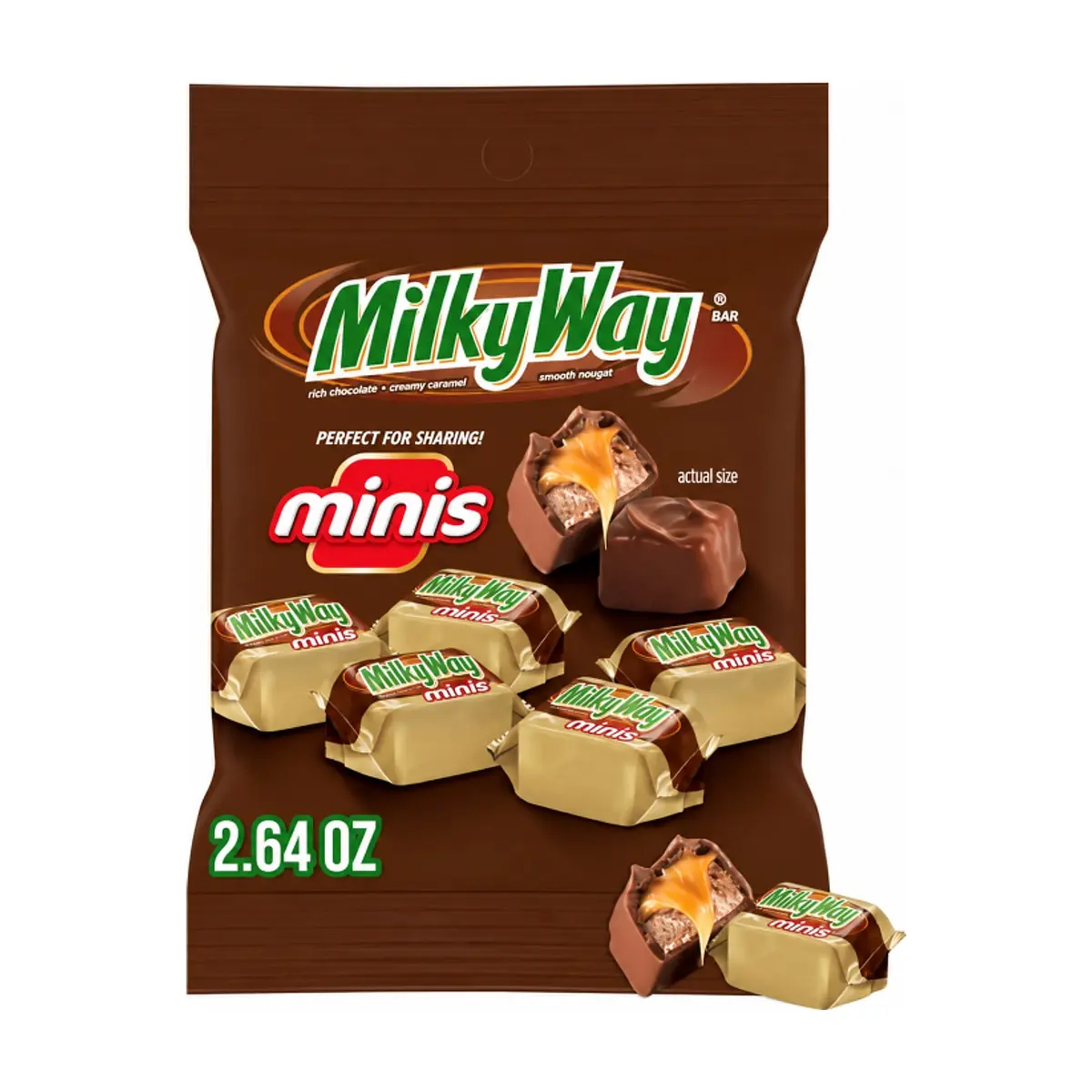 Barras de chocolate con leche minis Milky Way (74.8 g / 2.64 oz) - Thumbnail 6