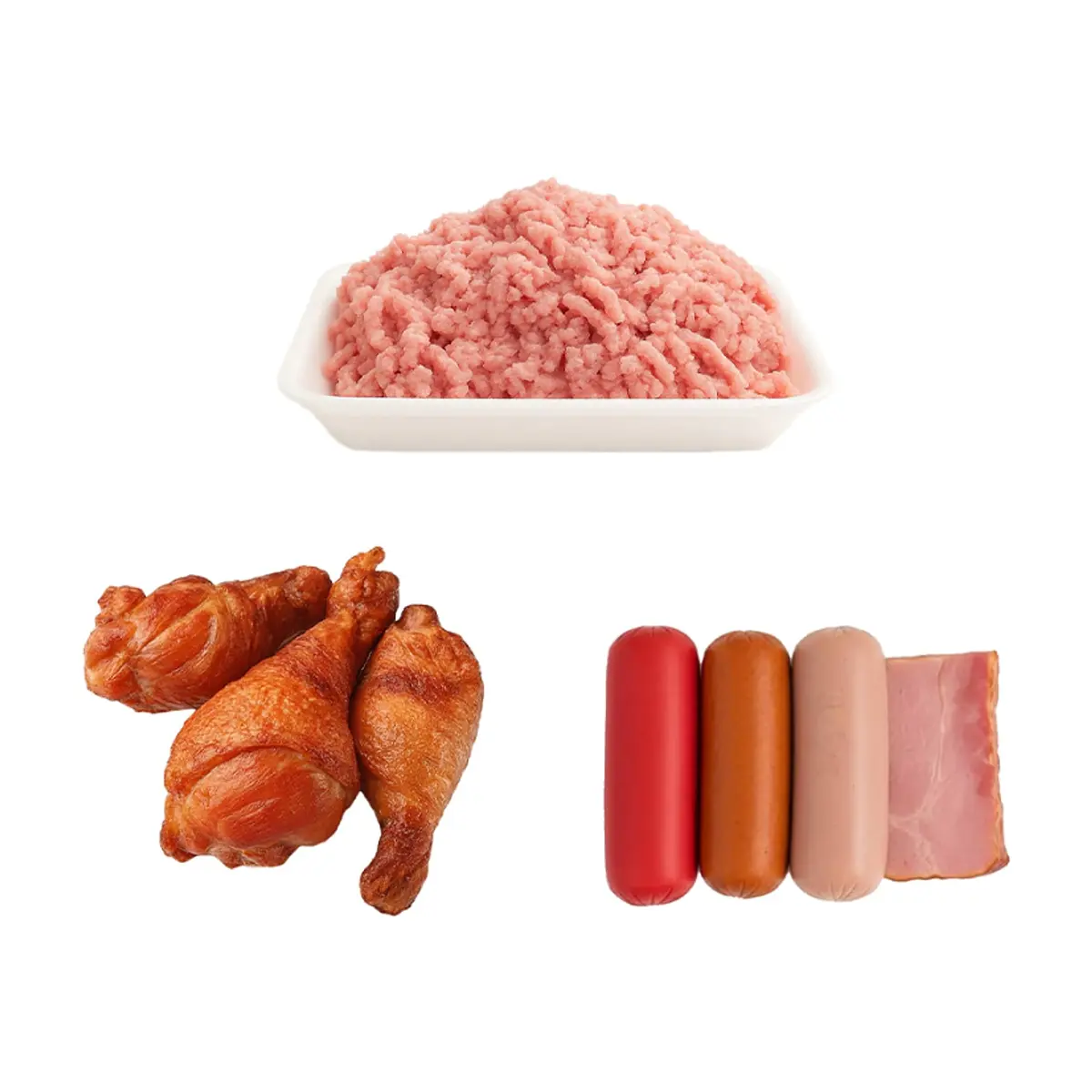 Muslos de pollo al carbon + jamon molido + potajin - Thumbnail 3