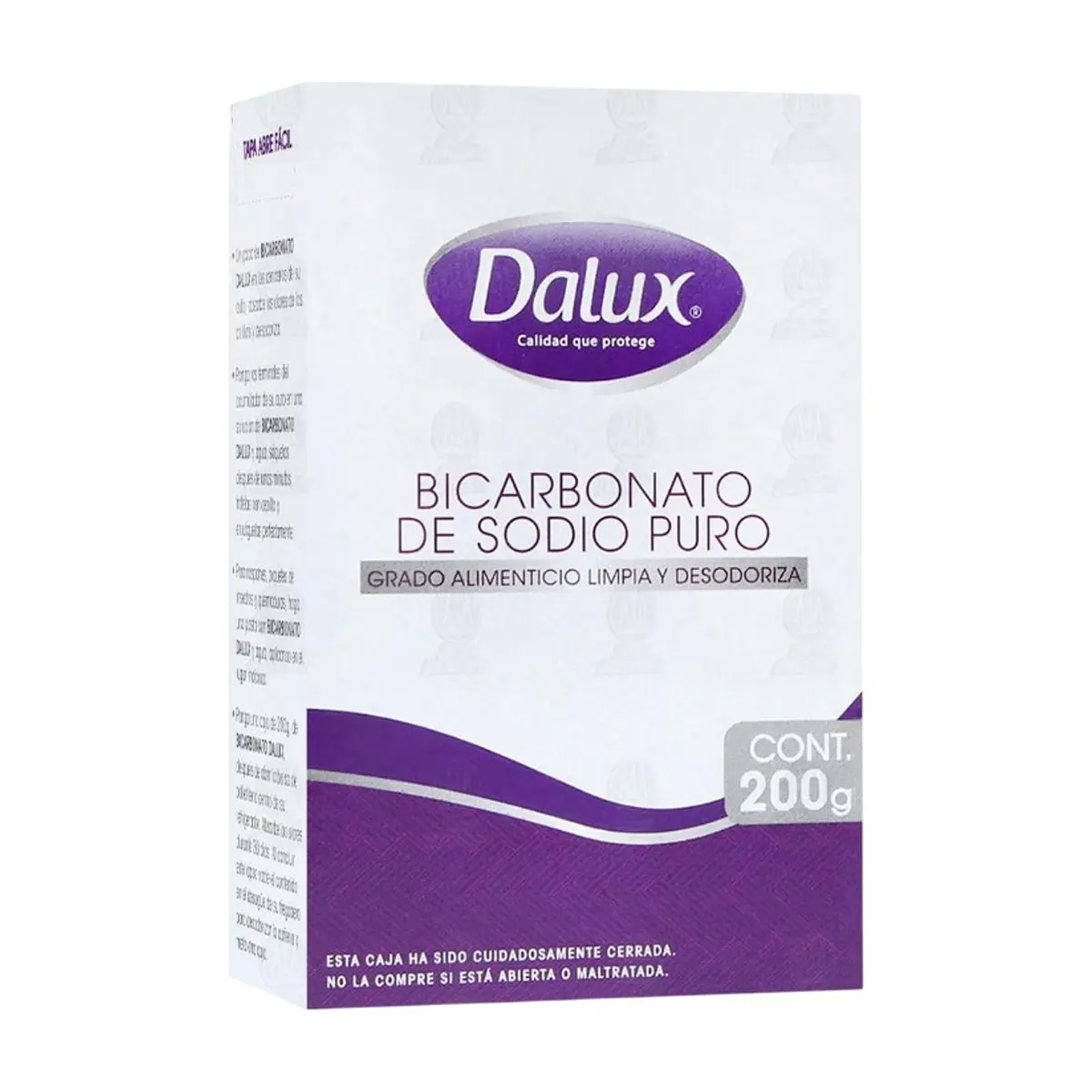 Bicarbonato de sodio puro Dalux (200 g / 7 oz) - Thumbnail 3