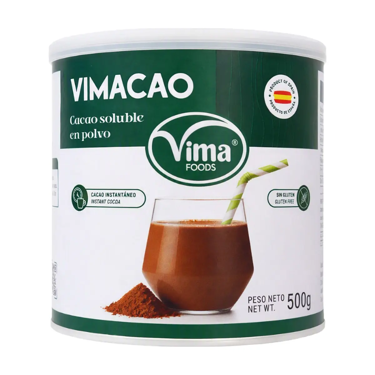 Cacao soluble en polvo Vimacao Vima Foods (500 g / 1.1 lb)