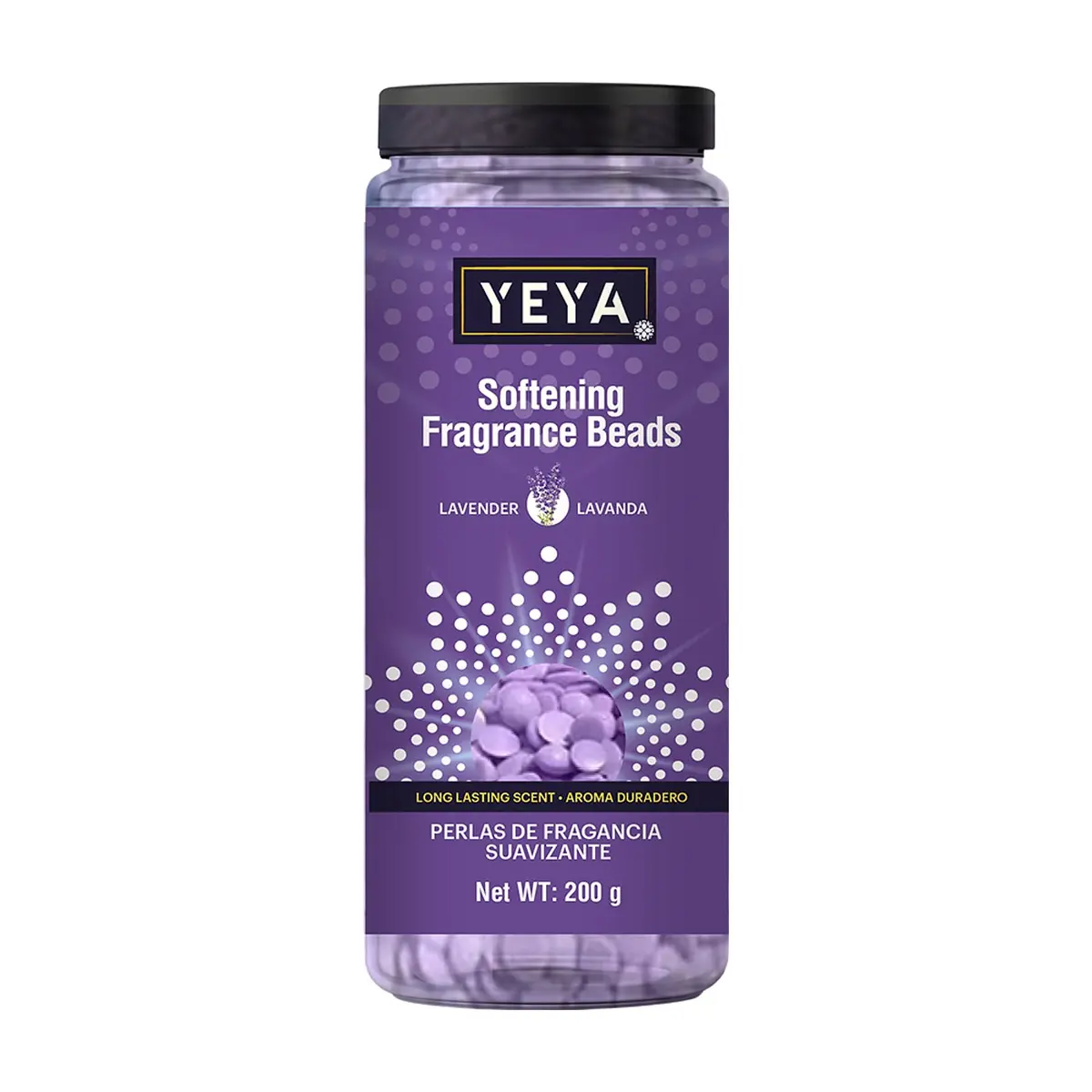 Perlas de fragancia suavizantes lavanda YEYA (200 g / 7.05 oz)