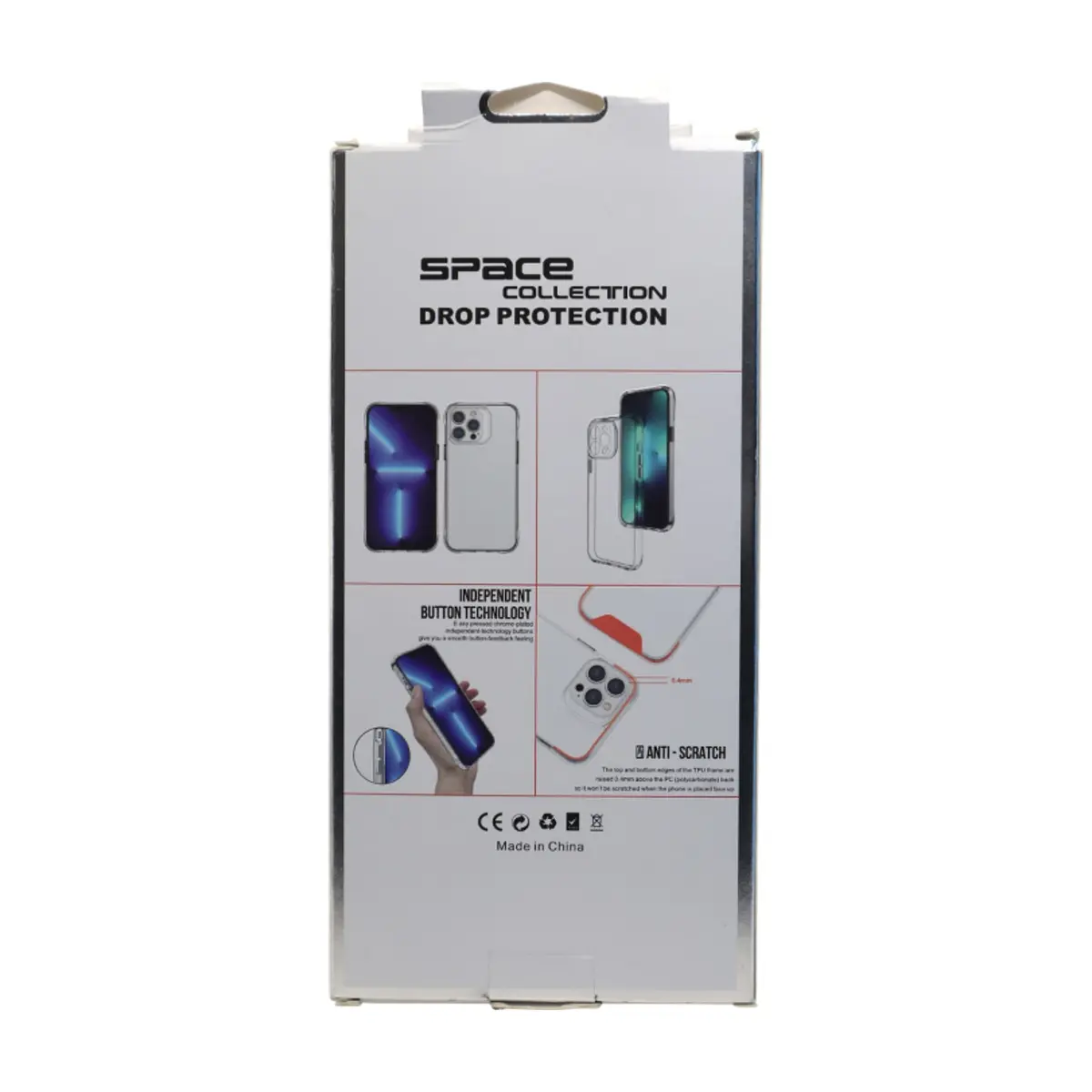 Funda transparente para teléfonos móviles Xiaomi Redmi A3 Space - Thumbnail 3