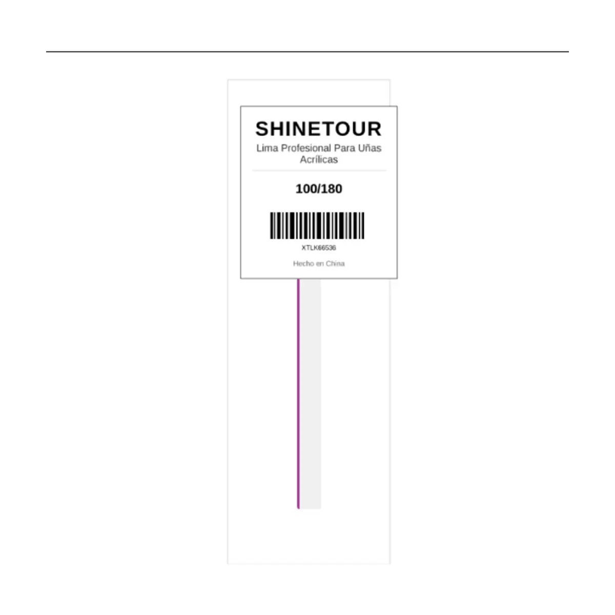 Lima profesional para uñas acrílicas Shinetour - Miniatura 2