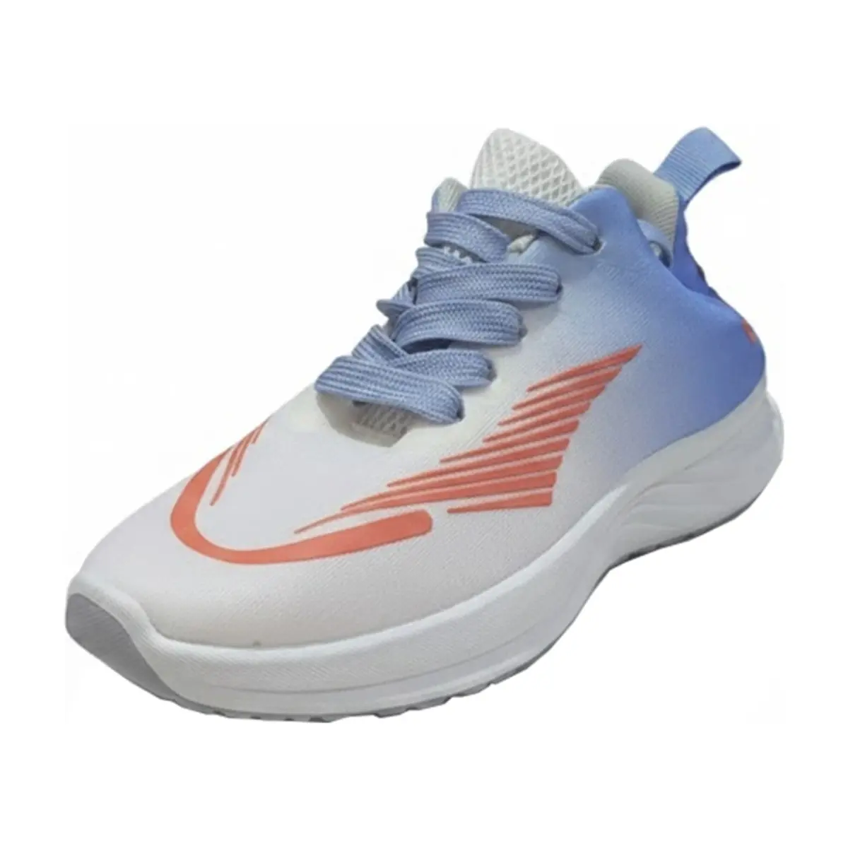 Tenis deportivos - zapatillas casuales - color azul y blanco para mujer JYX (Talla 36) - Thumbnail 3