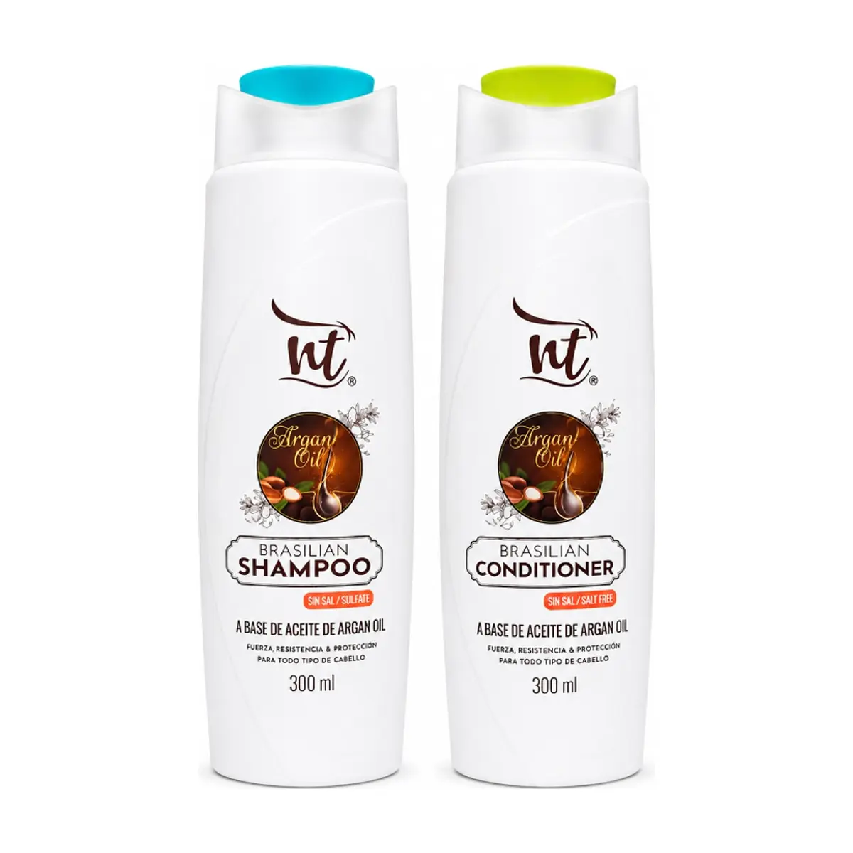 Combo Champu + acondicionador 300ml marca NT