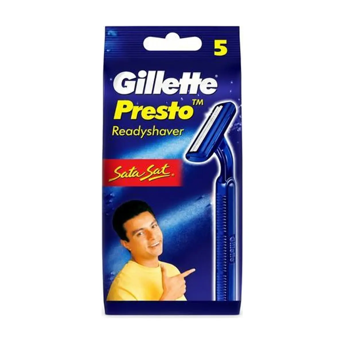 Maquinas Desechables Presto (5u) GILLETTE - Imagen 1