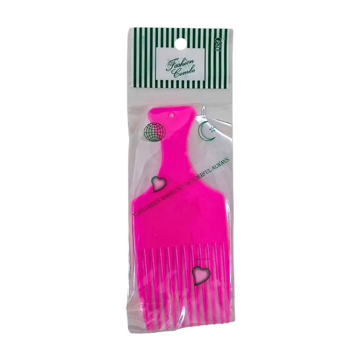 Peine plástico de dientes anchos para cabello rizado Magic Gombs