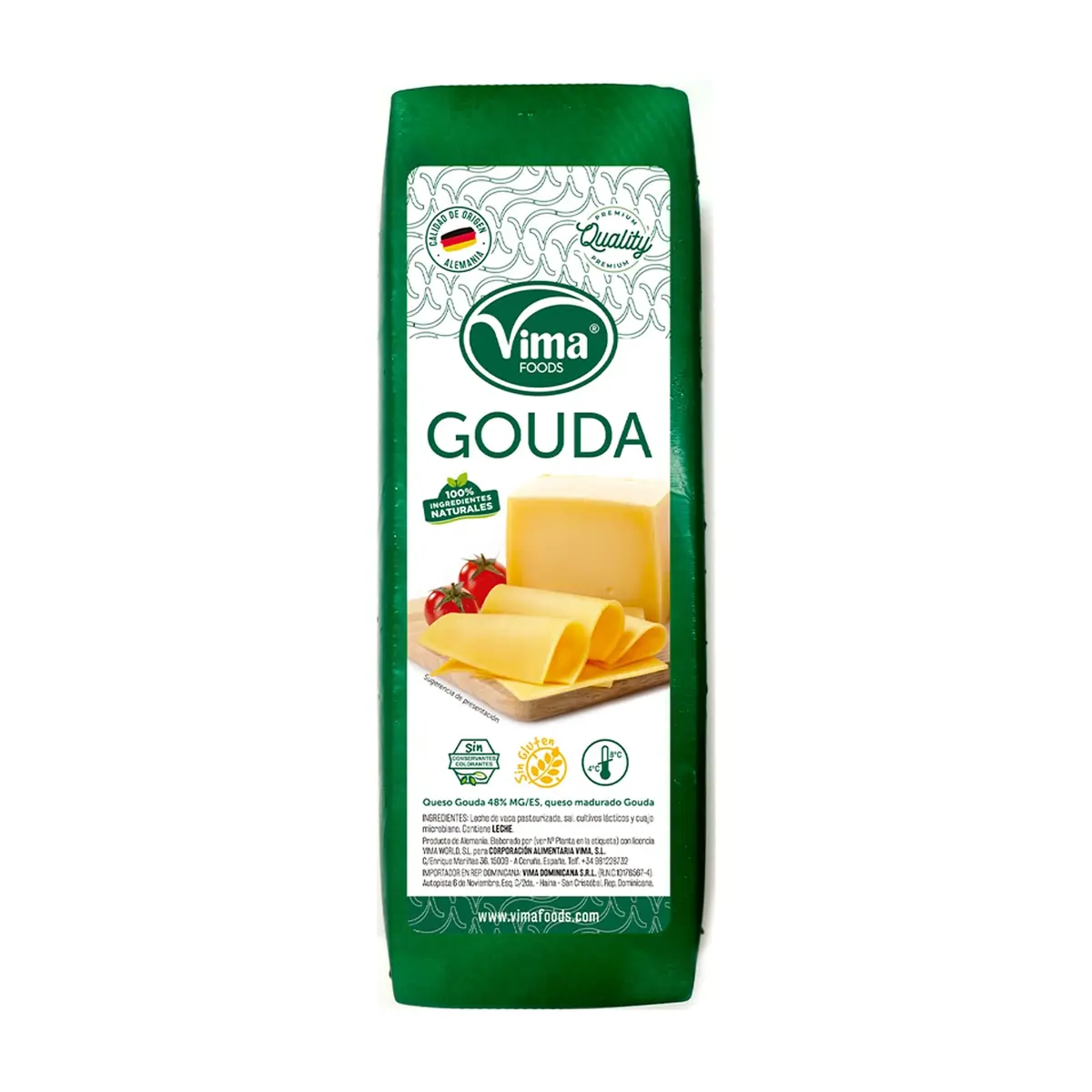 Queso Gouda Vima Foods (3 kg / 6.61 lb) - Thumbnail 2