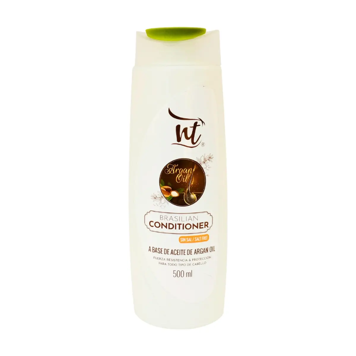 Acondicionador sin sal a base de aceite de argán Brazilian Wow NT (500 ml / 17.6 fl.oz) - Thumbnail 2