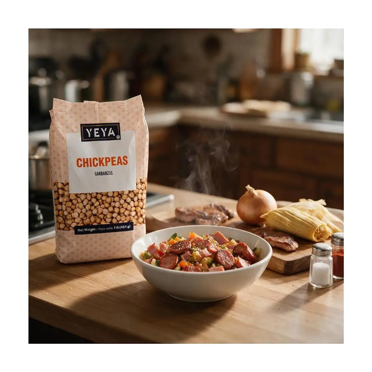 Garbanzos YEYA (454 g / 1 lb) - Thumbnail 4