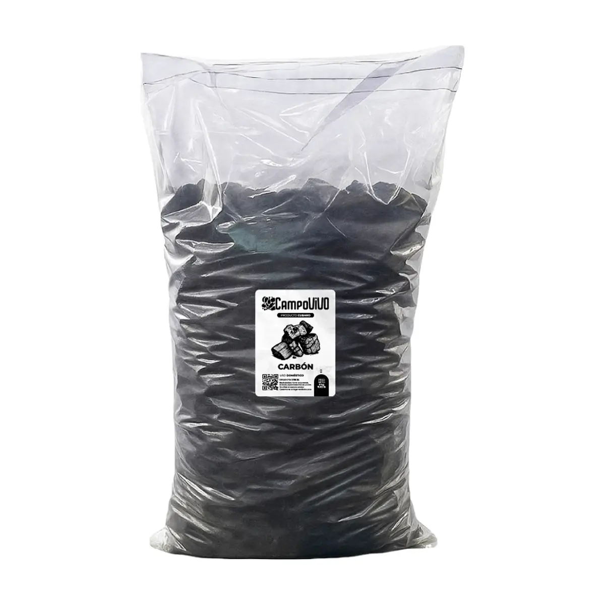Carbón vegetal Campo Vivo (5 x 5 kg / 11.02 lb) - Miniatura 3