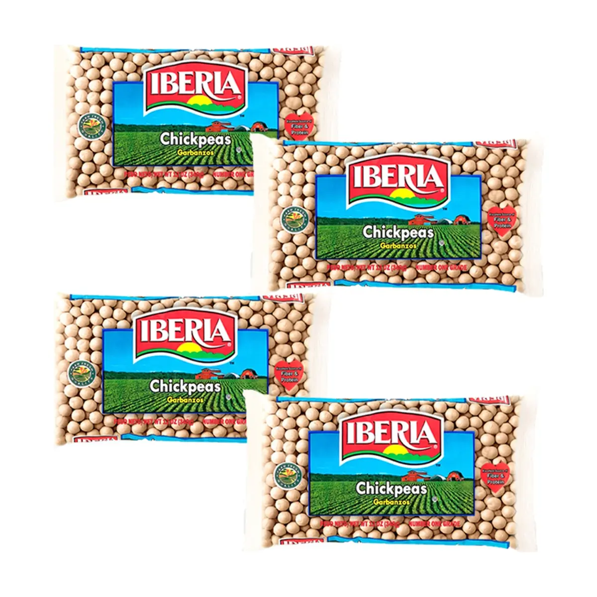 Garbanzos Ibéricos Iberia ( 4 x 340 g / 12 oz) - Miniatura 1