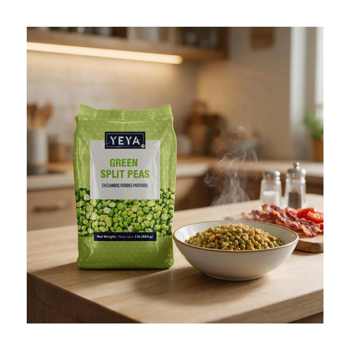 Chícharos verdes partidos YEYA (454 g / 1 lb) - Thumbnail 4