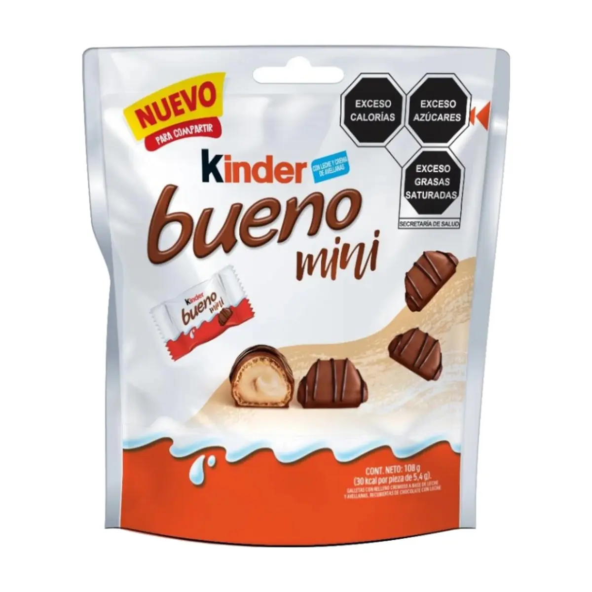 Mini bombones Kinder (108 g / 3.8 oz) - Imagen 1